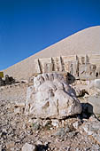 Nemrut Dagi Milli Parki, the tomb of King  Antiochos I, west terrace 